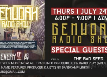 🎙️ GEMWORK RADIO — EPISODE 72425 FEATURING: THE BAD SEED · SANTHI · TRIM FORTE